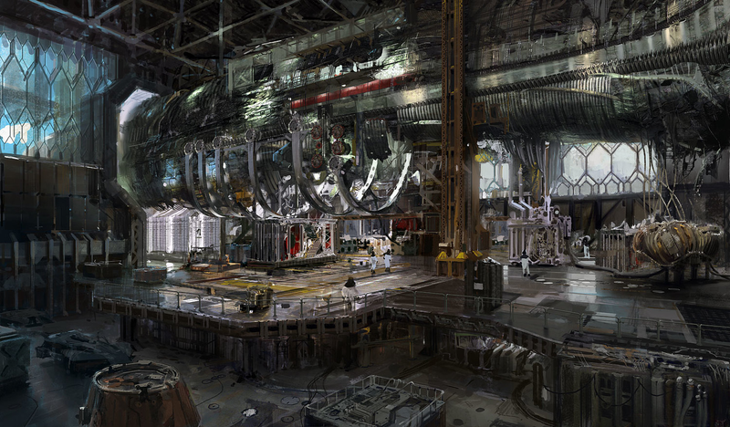 Illustration for article titled The fantastic worlds of Craig Mullins—one of the best illustrators ever